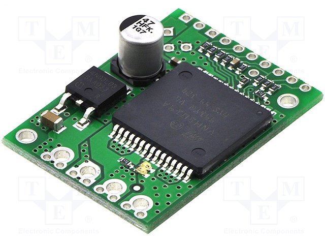 DC-motor driver, IC  VNH5019, 20kHz, 12A, Uin mot 5.5....24V