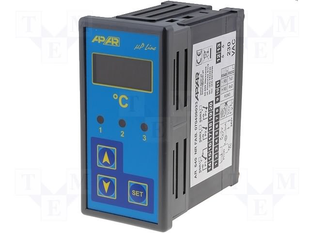Temperature controller microprocessor based 48x96x90