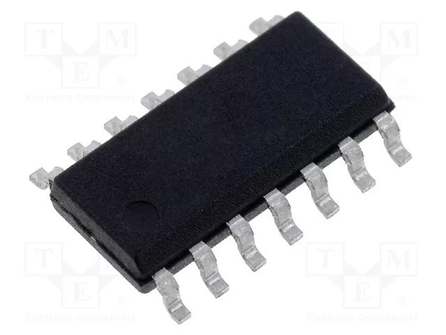 IC digital, HEX, inverter, Channels 6, SO14