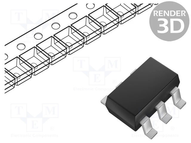 74HC2G14GW.125 - IC  digital, inverting, Schmitt trigger, Channels 2, Inputs 2