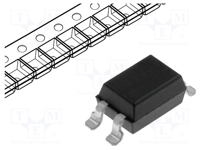 Optocouplers - Optocoupler single channel Out transistor CTR@If 50 600%@5mA
