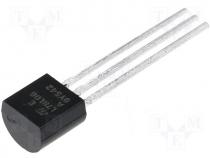 Integrated circuit, volt regulator 6V 0,1A pos. TO92