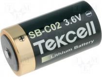 Lithium battery 3,6V dia25,6x49,5 8500mAh C TEKCELL