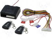 Remote control 12VDC Kit contents:2 remote controls,drivers