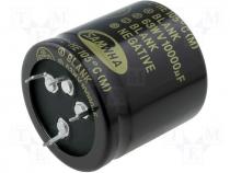 Capacitor electrolytic THT 10000uF 63V Ø40x40mm ±20%