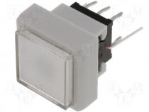 Switch microswitch monostable DC load:0.1A/30V LED THT