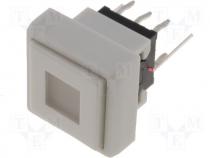 Switch microswitch bistable DC load:0.1A/30V LED THT