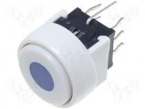 Switch microswitch bistable DC load:0.1A/30V LED THT