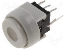 Switch microswitch monostable DC load:0.1A/30V LED THT