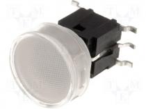 Switch microswitch monostable DC load:0.5A/48V LED SMD