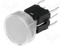 Switch microswitch monostable DC load:0.5A/48V LED SMD