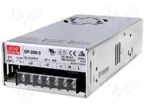 Pwr sup.unit pulse 5V 40A Electr.connect terminal block 200W