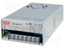 Pwr sup.unit pulse 15V 13.4A Electr.connect terminal block