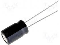 Capacitor electrolytic 10uF 50V 105C 5x11