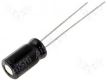 Capacitor electrolytic 10uF 63V 105C 6.3x11