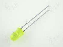 LED 5mm yellow 5 32mcd 60°