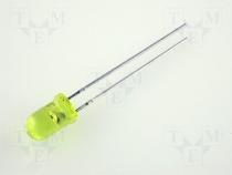 LED 5mm yellow 400 1200mcd 30°