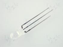 LED bicolour 5mm yellow/green 50mcd 40mcd cathode 60°