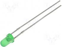 LED 3mm yellow/green 4 11mcd 34