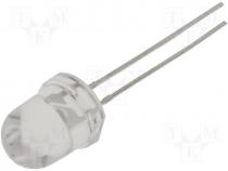 LED 8mm white 4000 5000mcd 15°