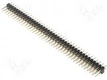 Pin header pin strips male PIN 80 straight 2.54mm THT 2x40