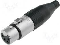 Plug XLR professional female 4pin