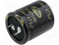 Capacitor electrolytic THT 470uF 400V O35x40mm 20%