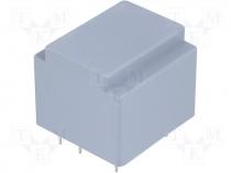 Encapsulated transformer 0,5VA 230/2x9V