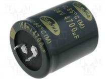 Capacitor electrolytic THT 4700uF 100V O35x40mm 20%