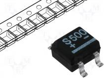 Bridge rectifier 500V 0.8A