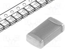 Capacitor  ceramic, MLCC, 100nF, 50V, X7R, 10%, SMD, 1206