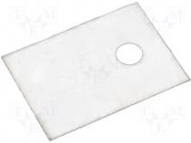 Thermally conductive pad mica TO220 1.2K/W L 18mm W 13mm
