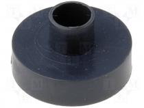 Insulating bushing TO126 max.130C 8mm