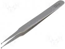 Tweezers len 120mm SMD blade tip size 1.5x0.6mm