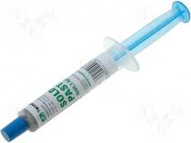 Solder Sn96 5Ag3Cu0 5 paste syringe 8g 1.4ml Flux No Clean
