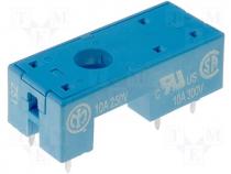Relays accessories socket Mounting PCB Leads for PCB IP20
