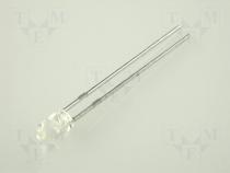 LED 3mm orange 500 1300mcd 50°