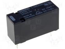 Relay electromagnetic SPDT Ucoil 24VDC 8A/250VAC 5A/30VDC