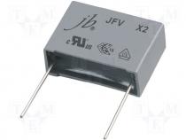 Capacitor X2,polypropylene, 1uF, 27mm, 10%, 31.5x13x22mm