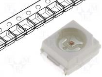 LED SMD 3528 yellow 4 15mcd 120°