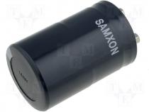 Capacitor electrolytic 4700uF Ø76x130mm 20% Leads screw
