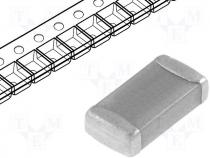 Capacitor ceramic, MLCC, 100nF, 50V, X7R, 10%, SMD, 1206, -55÷125C