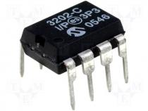 A/D converter Channels 2 12bit 100ksps 2.7....5.5VDC DIP8