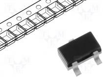 Transistor bipolar  NPN 65V 100mA 200mW SOT323