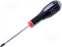 Screwdriver, cross point blade PH2 length 222mm