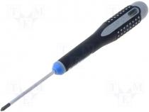 Screwdriver, cross point "POZIDRIV" blade PZO len 162mm