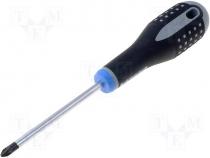 Screwdriver, cross point "POZIDRIV" blade PZ2 len 222mm