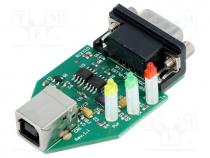 Module  USB, D-Sub 9pin, USB B, -40....85C, 3Mbps
