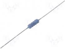 Resistor  wire-wound, THT, 220m, 3W, 5%, Ø4.8x13mm, -55÷250C