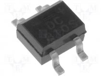 Bridge rectifier 1000V 0.5A DB-1MS